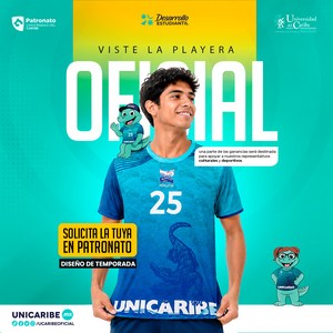 ¡Ya puedes tener la nueva playera de temporada UNICARIBE!