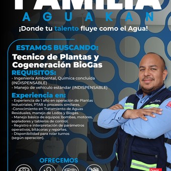 Auxiliar Técnico Aguakan