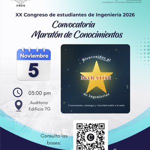 ¡Demuestra tus conocimientos en el Maratón de Ingenierías 2026!