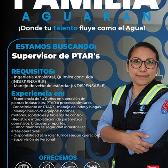 Supervisor PTAR´s